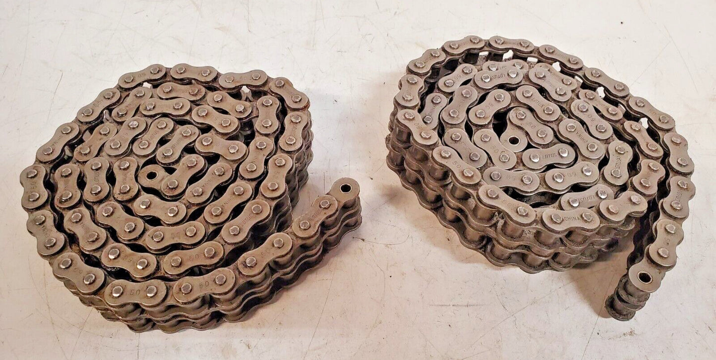 2 Qty. of Lotus Double Strand Coupling Chains #50 | 50" Length (2 Qty)