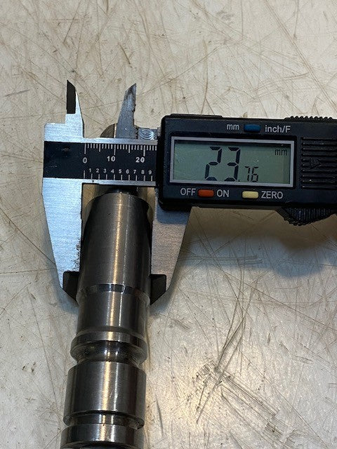 Butterfly Valve Upper Stem 3220768 Valve Shaft 5-3/4" Long & 6" Long