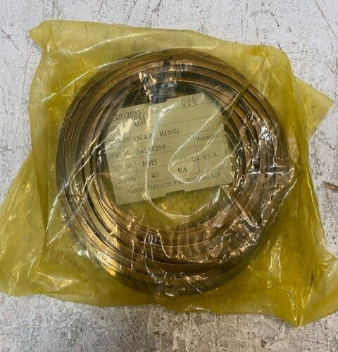 Pack of 40 GM Snap Rings 24253298