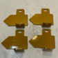 4 Quantity of Caterpillar CAT Brackets 2W9687 (4 Quantity)