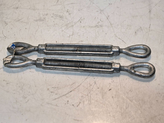 2 Quantity of Stanley National Hardware Turnbuckles N177-402 | 1/2"x6" (2 Qty)