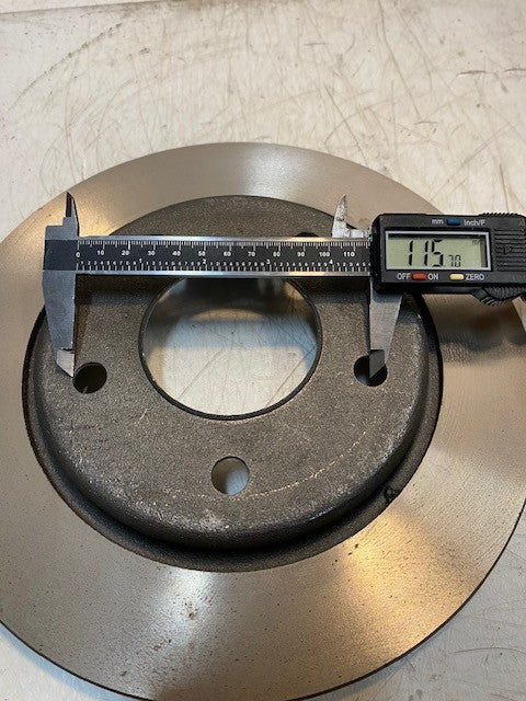 BPC Disc Brake Rotor 963 MIN THK .429 641-B78 | 71mm Bore 5x116mm 10" Dia.