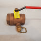 United Brass 2" Threaded Ball Valve 200Lbs WSP | 400Lbs W0G