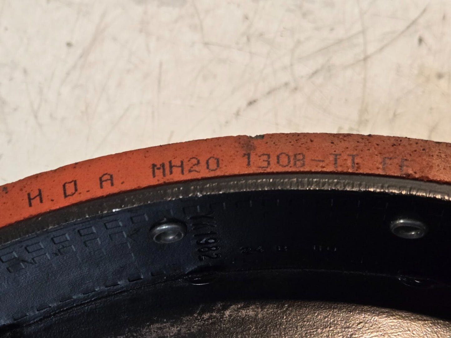 Rockwell Brake Shoe 3222-D-1980 | 3222-B-1094 | YK1982 | BRK14215911 | 4" Width