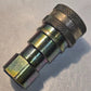 3 Quantity of Parker 60 Series H2-62-T6 Hydraulic Quick Connect Fittings (3 Qty)