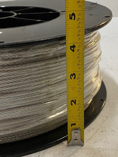Pro Stand 21005100 1/8" 1000ft 7x19 Hot Galv. Cable Reel