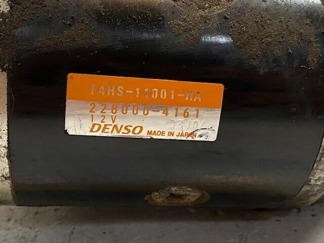 Denso Starter F4HS-11001-HA | 228000-4161 | 12V