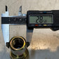 Pioneer Hydraulic Quick Disconnect Female Coupler 37mm OD 18mm Bore