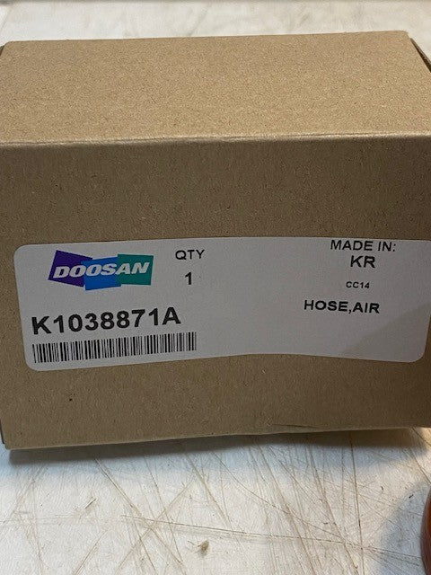 Doosan Wheel Loader Engine Mounting Air Intake Hose Replacement K1038871A