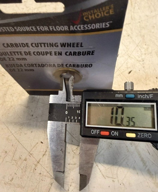 4 Quantity M-D Building Products 7/8 In Tungsten Carbide Cutting Wheel 48158
