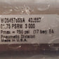 Parker Round Air Cylinder WD545766SA | 49J867 | 01.75 PSRM 3.000 | 250 PSI