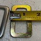 34 Qty of Metal Rectangle Buckle Rings 2-1/4"x1-3/8" Gold/Silver/Black (34 Qty)