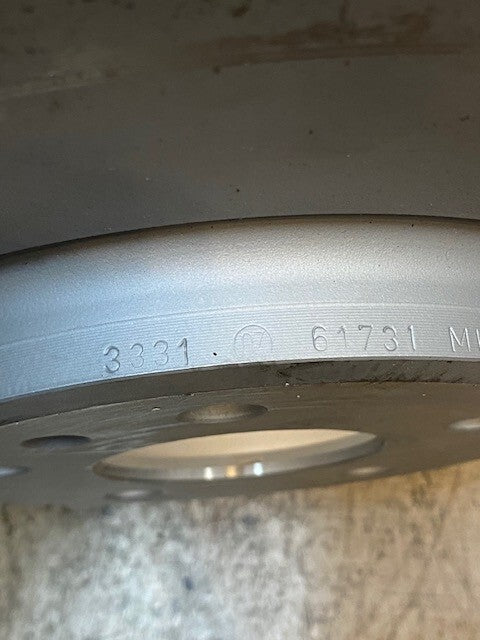 Brake Rotor 5x4.5 Lug Pattern 3331 | 61731 | 021A 68mm Bore 2" H 12-1/2" Dia.