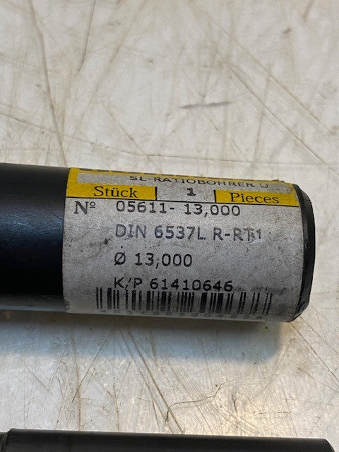 Guhring DIN 6537L R-RT1 Solid Carbide Tipped 3/8" Drill Bit K/P 61410646