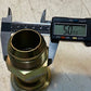 4 Quantity of Code 61 Hydraulic Fitting Straight Adapters 33 (4 Quantity)