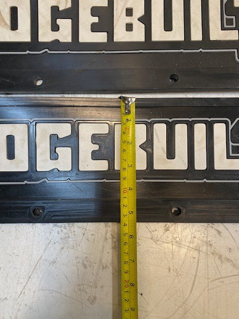 Hogebuilt Heavy Duty Rubber Mud Flaps 21" x 5-1/4"