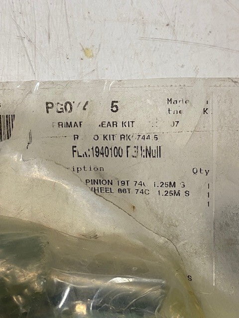 2 Qty of Zerust Gear Kits 318614HA, 318624HA, 23633-9, 86-Teeth, 31862 (2 Qty)