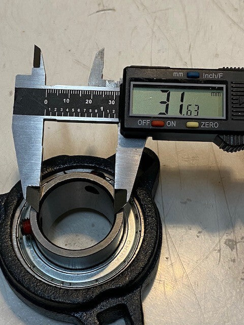 PEER 3-Bolt Flange Bearing F3X206 FHS206-20 | 32mm Bore