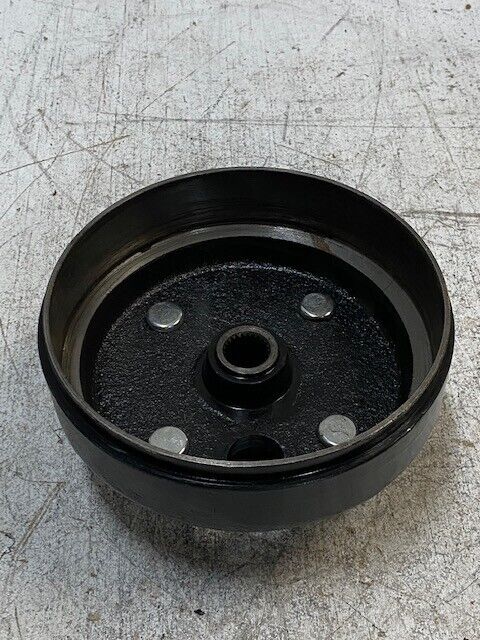 3 Qty of Golf Cart Brake Drum Hub Assys 4-Bolt 6-1/2" OD 19mm Bore (3 Qty)