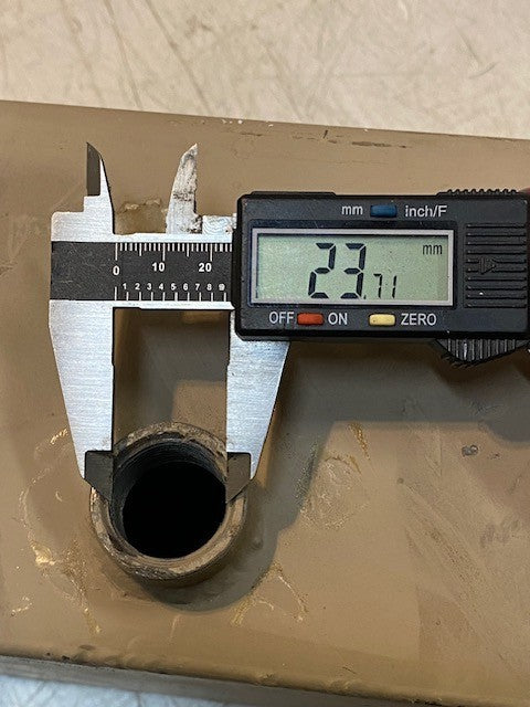 Military Below Deck Fuel Tank 46-1/2" x 9" x 5-1/2"
