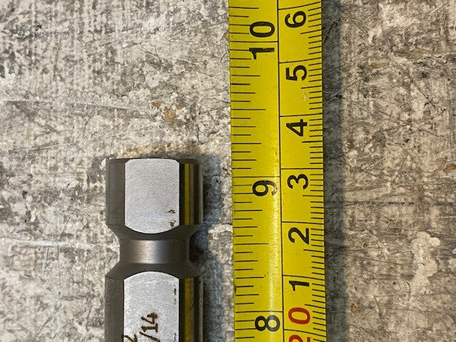 Injector Sleeve Crankshaft 18542 XL 04/14 | 9-1/8" L 19mm End 37mm OD