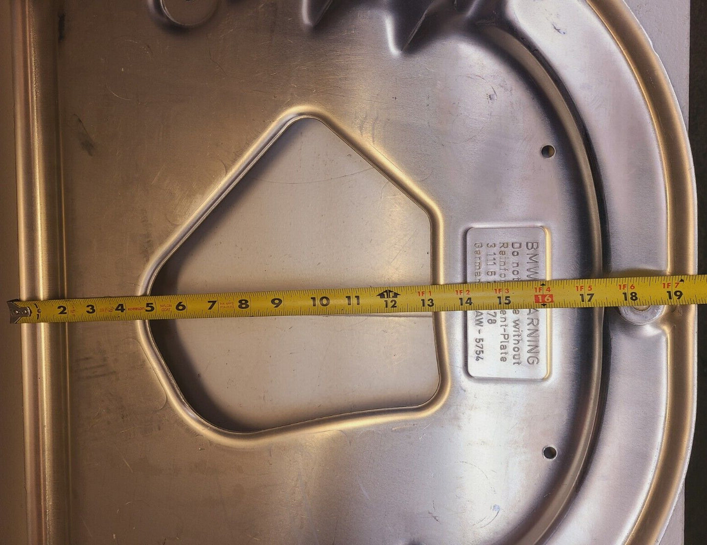 BMW Reinforcement Plate 31116759878 | EN AW-5754