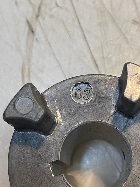 Torsionally Flexible Jaw Coupling Hub Pilot Bore Coupling A20G040442F