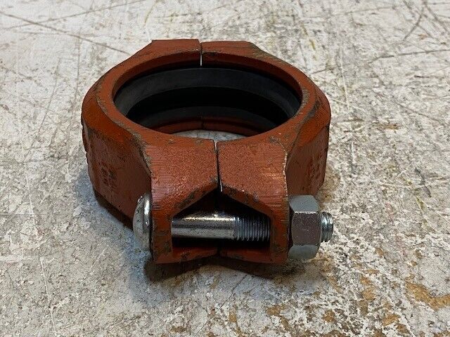 National Grooved Coupling 3-10, 041, 6-1/2" Long 3-1/4" (84mm) Bore