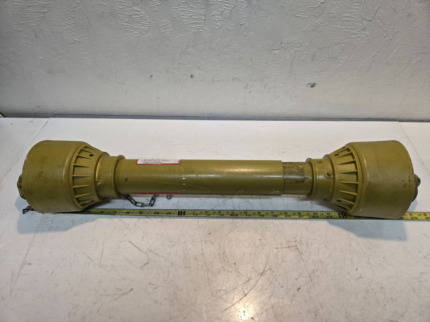 Tractor Telescoping Driveline 090306 | 1-3/8" 6 Spline Ends | 29" Long Collapsed
