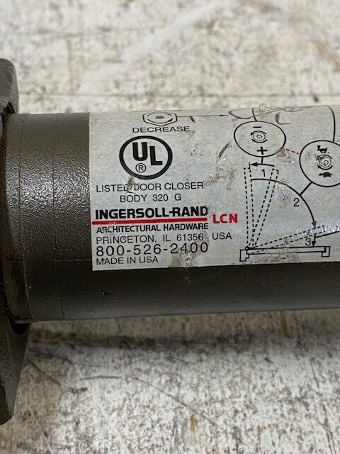 Ingersoll-Rand 4820 Closing Force Adjustment