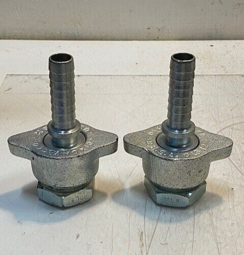2 Quantity of Dixon Hose Barb Coupler Assy DLB12 | B12 | 15mm ID (2 Quantity)