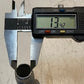 Male Flare Bulkhead Fitting SVHN-12 | 5" L 38mm OD 20mm Male End 19mm Female End