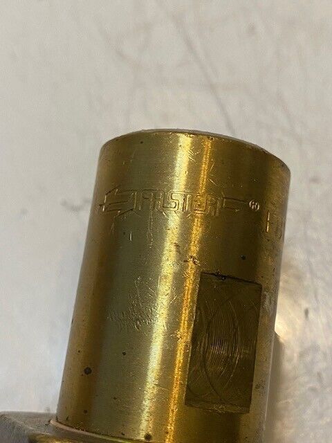 Faster FB 12/34 NPT F5 Hydraulic Socket Brass Flat Valve 3/4 in NPT