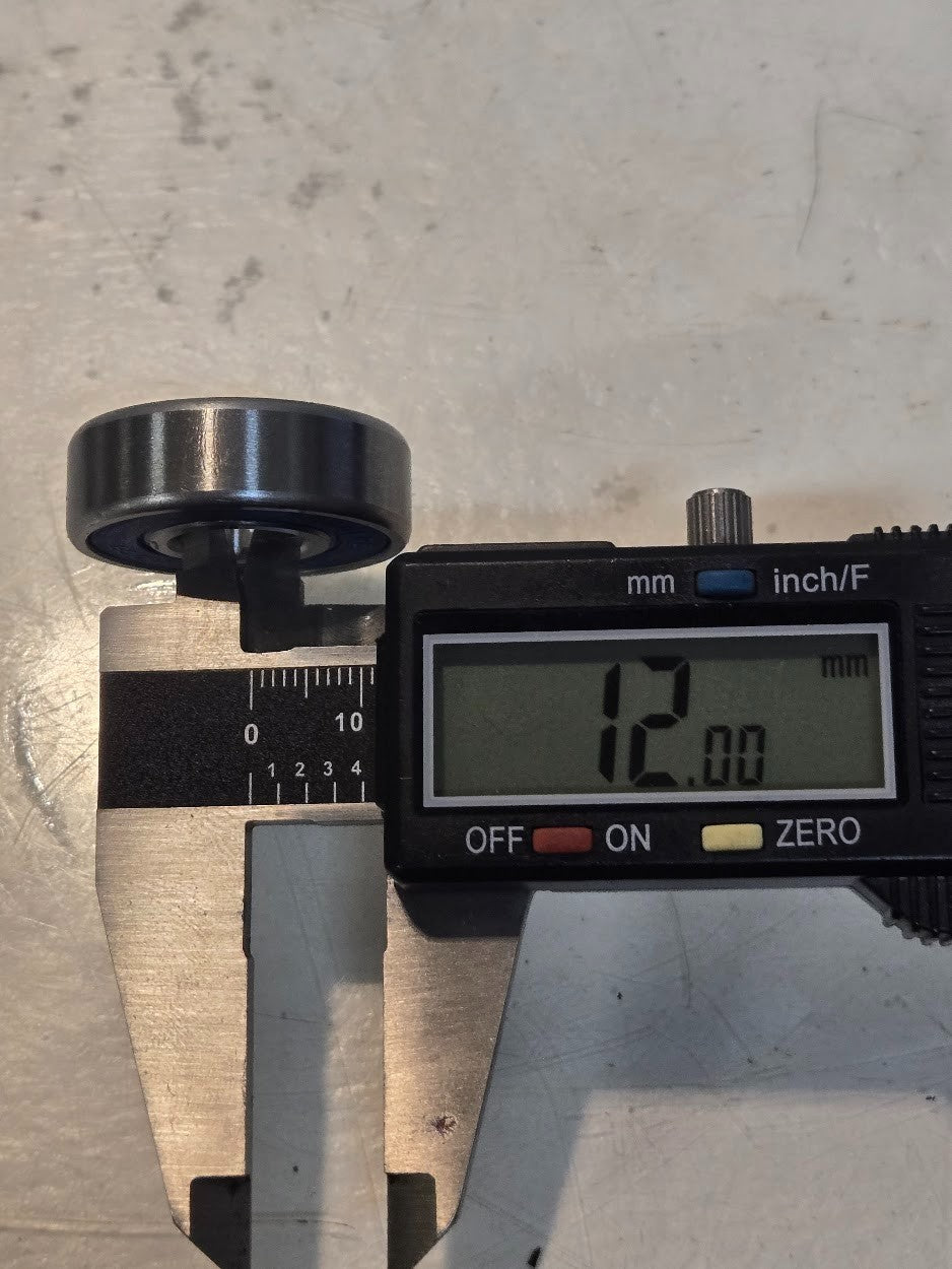 10 Quantity of MOGB Bearings S6201 RS | 32 mm OD 12 mm Bore 10 mm Wide (10 Qty)