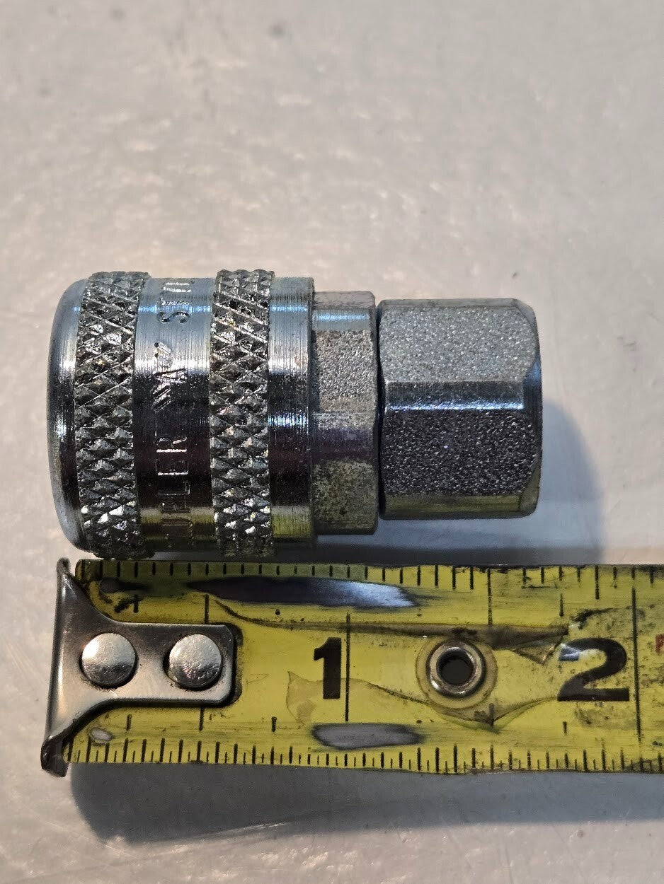 21 Quantity of 1/4" Milton Kwik Change A Style Couplings 1/4" FNPT (21 Quantity)