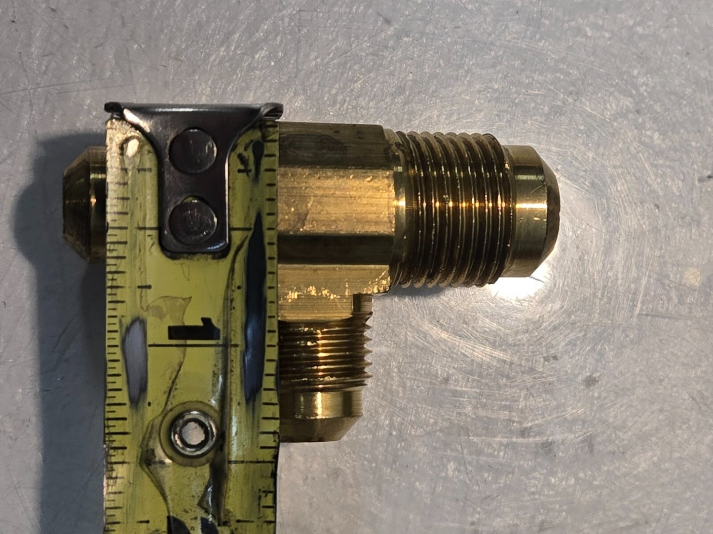 10 Quantity of BrassCraft 44-8-6-6 Flare Reducing Tees 1/2"x1/2"x3/8" (10 Qty)