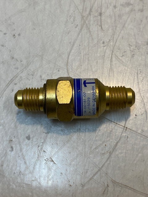 Check Valve 14-00181-00 | 2-1/8" L 11mm Thread 4mm ID 19mm OD