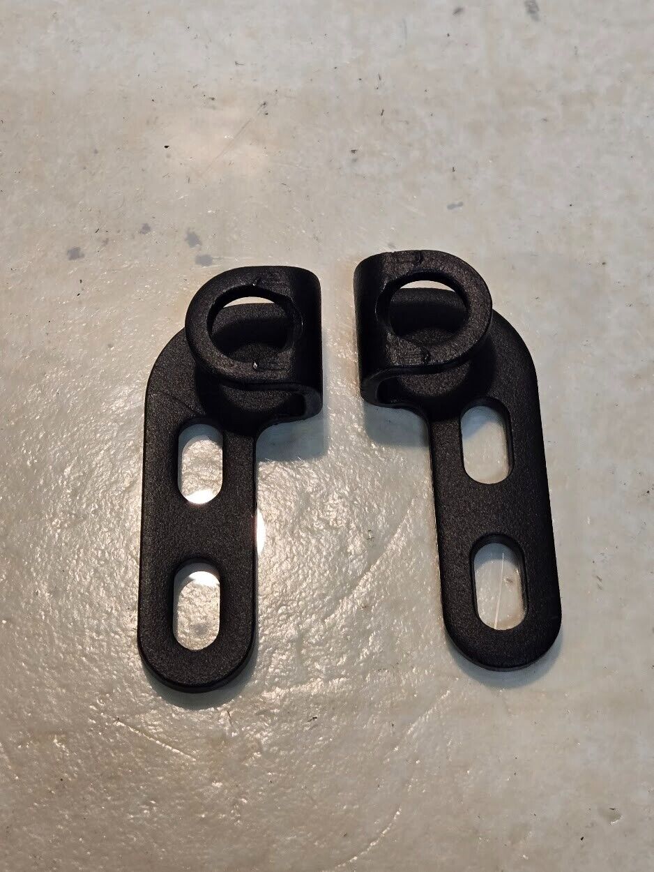 Door Latch Set with Hardware for Bestop 2 Piece Soft Doors | 4-11/16" x 3-5/8"