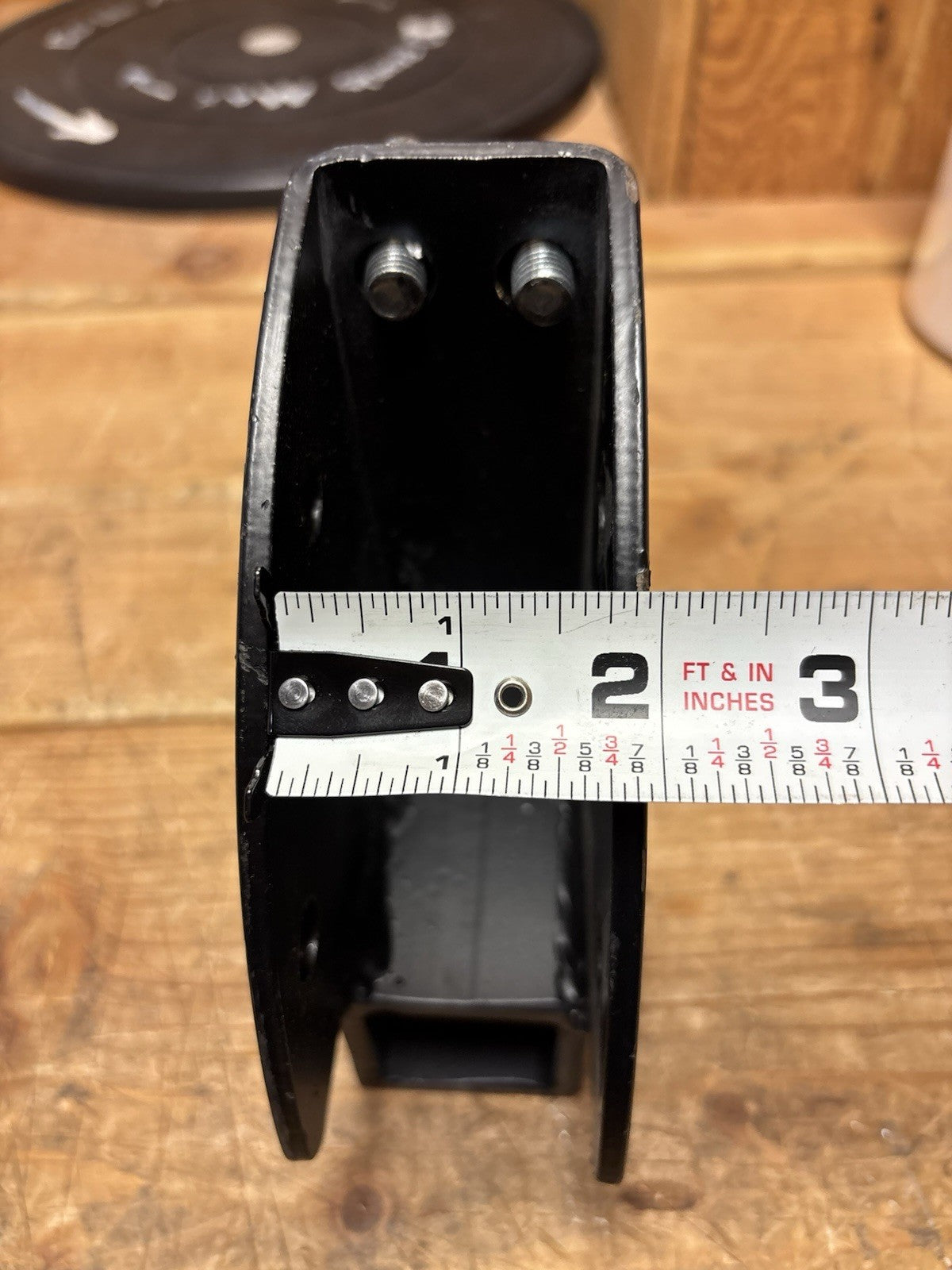 2" Hitch-Mounted Mobility Carrier Adapter 9-3/4" L 6-5/8" W