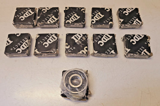11 Quantity of IDC Select Bearings 6201 2RS (11 Qty)