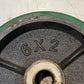 2 Quantity of 6" Green Caster Wheels 6x2 | 20mm Bore (2 Quantity)