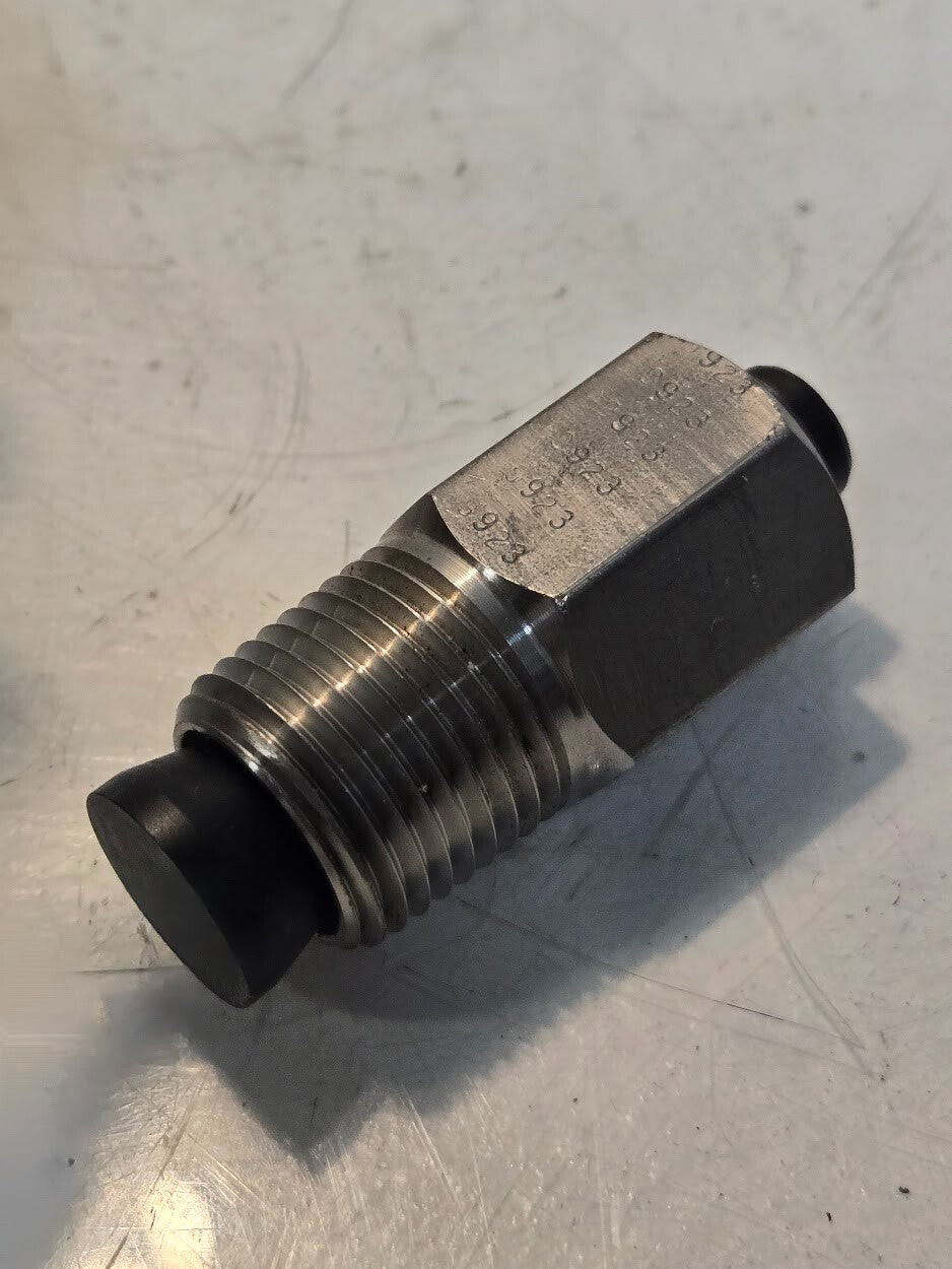 3 Quantity of Flow Control Screw Valves 9923 3/4" Stainless Steel Body (3 Qty)