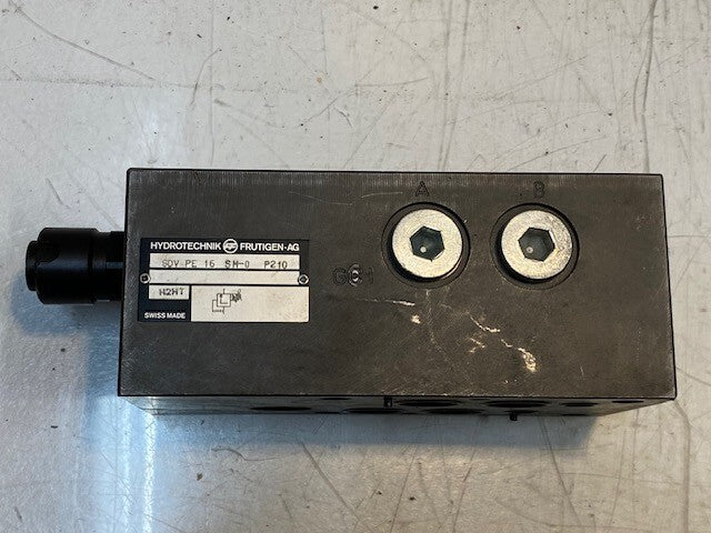 Hydrotechnik Frutigen Hydraulic Valve SDV PE 16 SM-0 P210 | 9" L 3-1/2" W