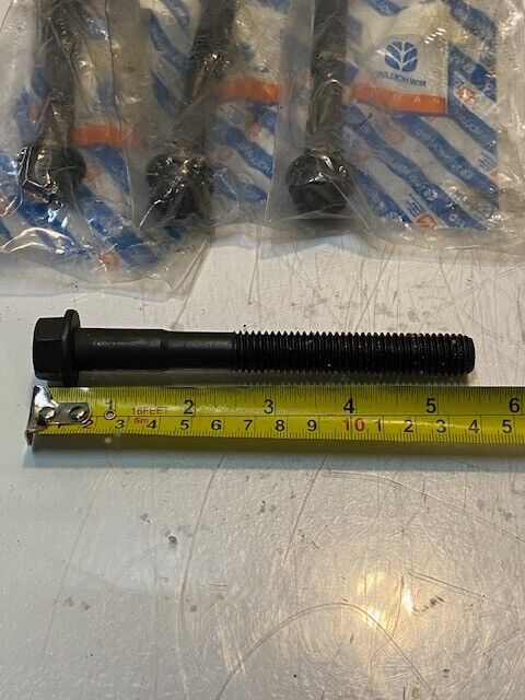 7 Quantity of New Holland 87801691 Bolts 5-1/2" L 14mm Thread (7 Quantity)