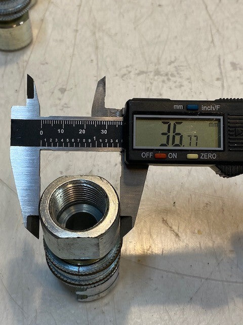 6 Quantity of Dixon Dual Lock P Series Female Thread Couplers (6 Quantity)