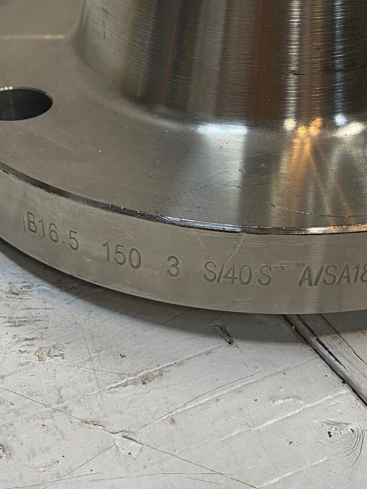 Welded Neck Flange 4 Bolt B16.5 150 3 S/40S A/SA182 F316/316L