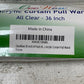 16 Qty of Ooo Wow 36" Acrylic Curtain Pull Wands X003E18NBL (4 Qty of 4 Pack )