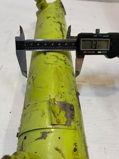 Hydaulic Cylinder, Green, 21" Long 25mm Bore 73mm OD