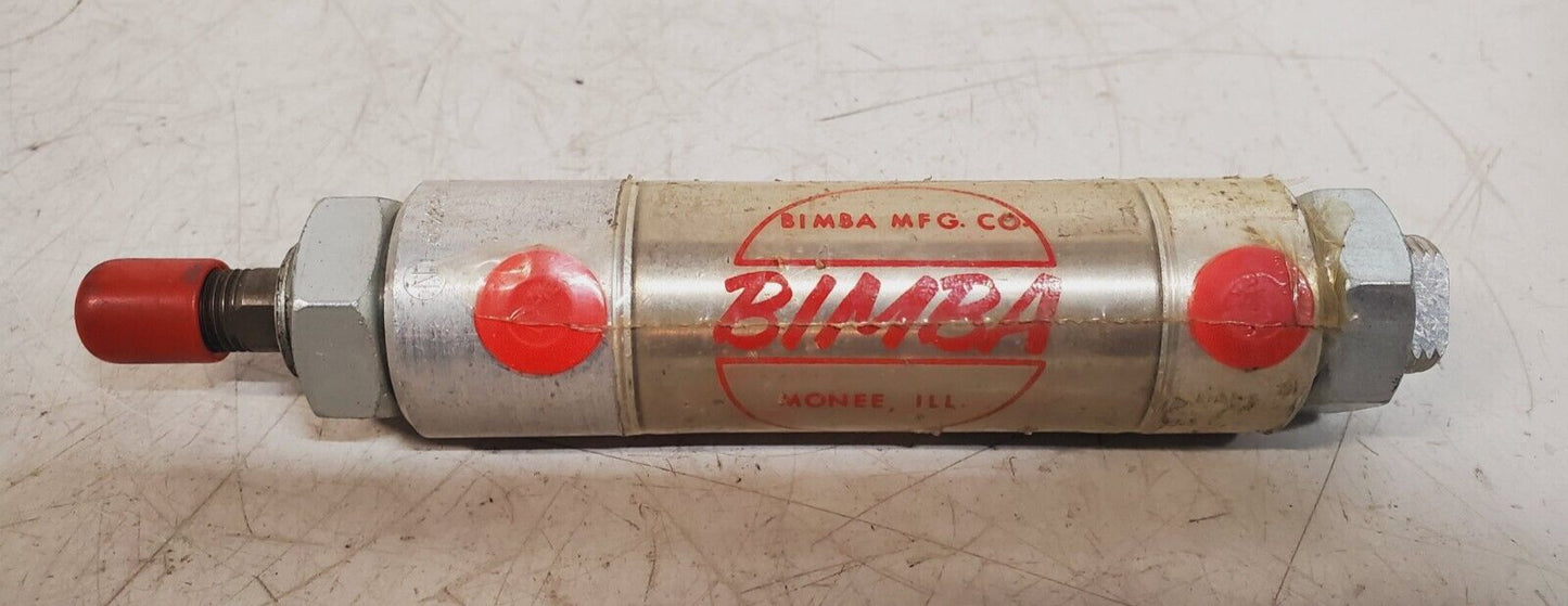 2 Quantity of Bimba Pneumatic Cylinders 121-DP (2 Qty)