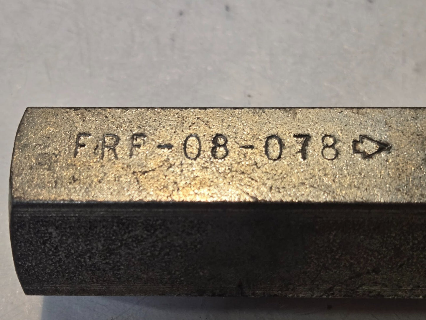 Inline Restrictor Valve FRF-08-078 for Doering | 3" Long 1/2" FPT Ends